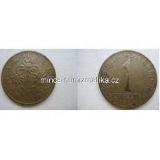 1 Schilling 1972 Rakousko
